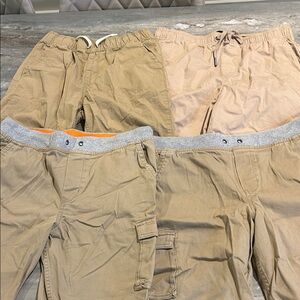 GAP Tan Khaki uniform shorts sz M/L 14-16 XL all like new